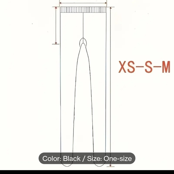 Black Thermal Leggings - Picture 5 of 6